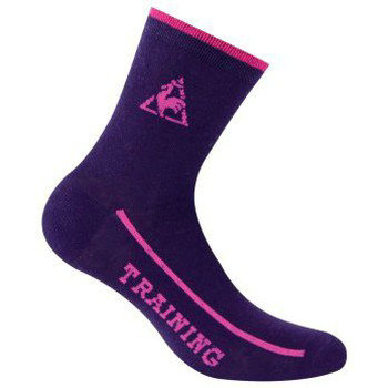 Le Coq Sportif Socquettes De Sport Femme Aubergine - Chaussettes Femme